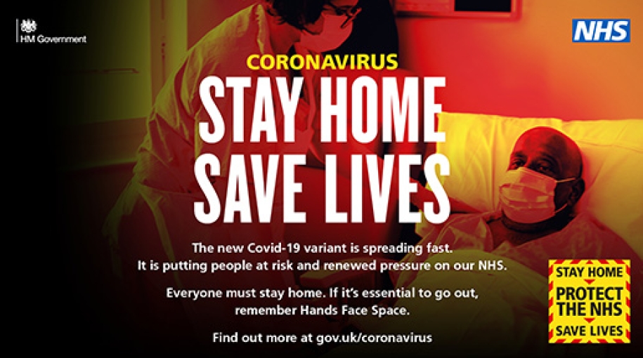 Stay Home and control the virus